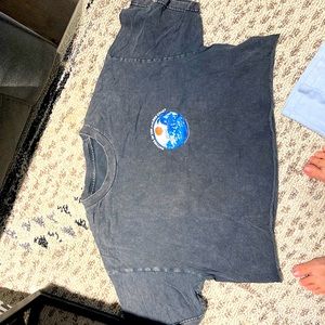 Brandy Melville over sizes, crop t-shirt.